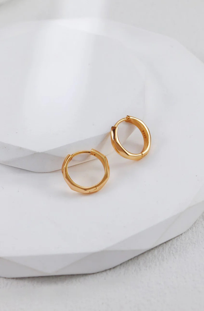 Minimalist Style Circle Earrings