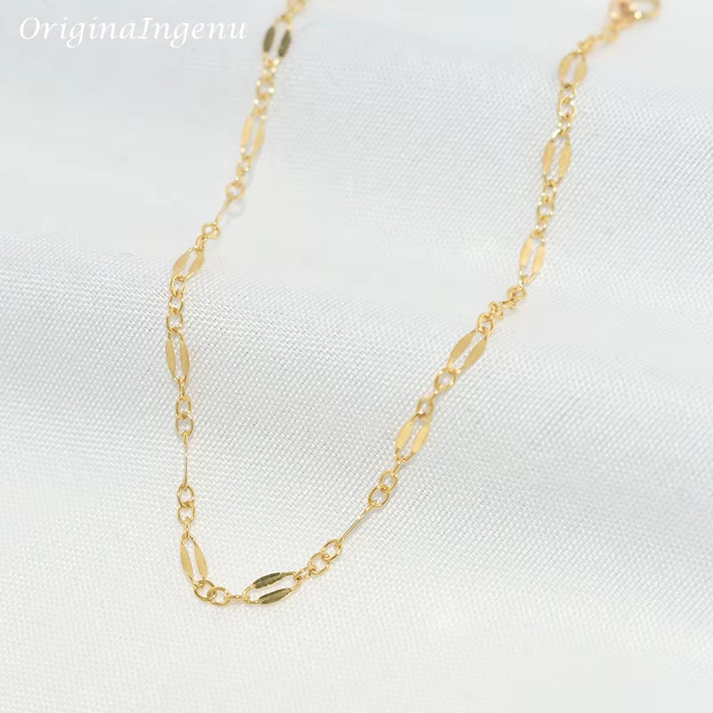 14K Gold Filled Chain Bracelet Handmade Jewelry Boho Charms Bracelets Vintage Anklets for Women Bridesmaid Gift Women Jewelry