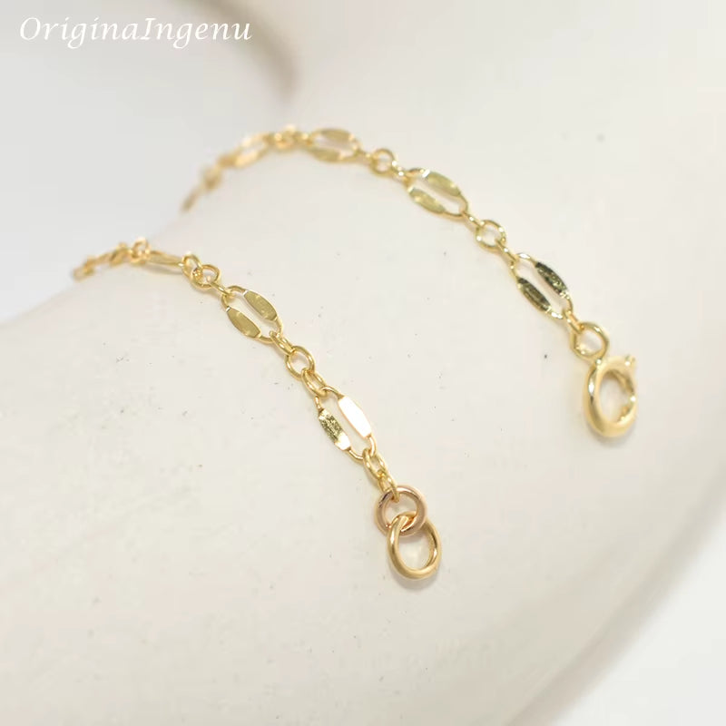14K Gold Filled Chain Bracelet Handmade Jewelry Boho Charms Bracelets Vintage Anklets for Women Bridesmaid Gift Women Jewelry