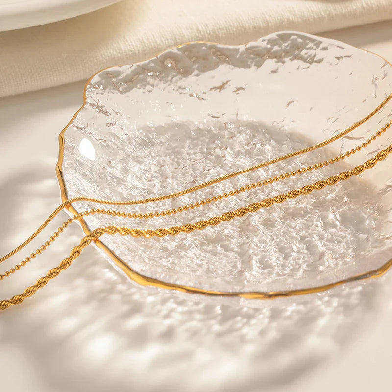 18K Gold Plated Waterproof Bracelet/Ankle