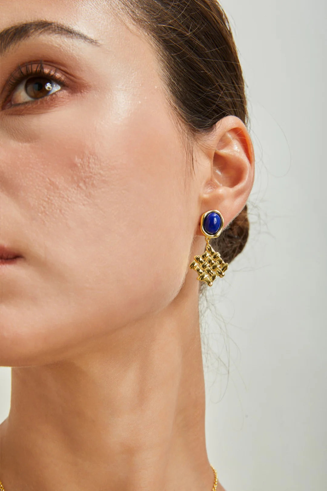 Lapis Lazuli Braided Necklace