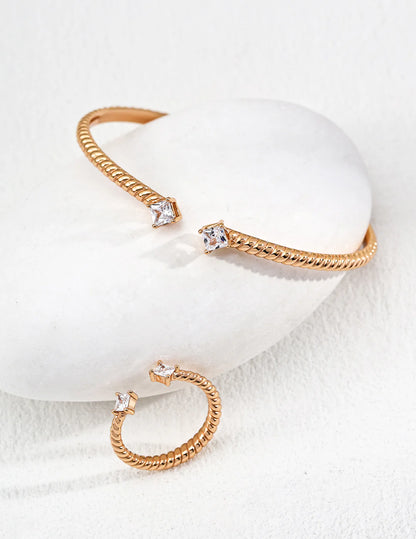 Adjustable Zirconia Bracelet