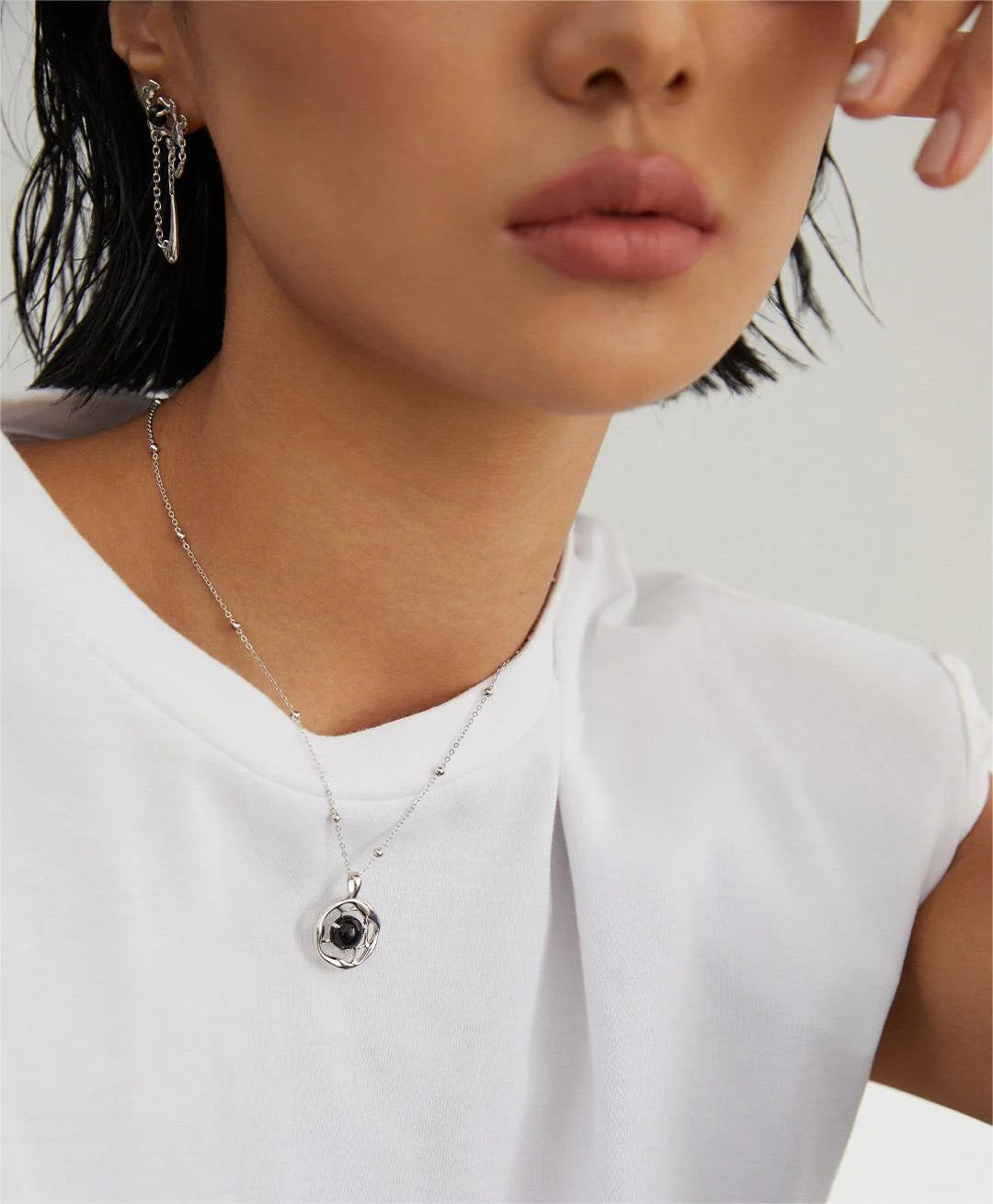 Black Onyx Pedant Necklace